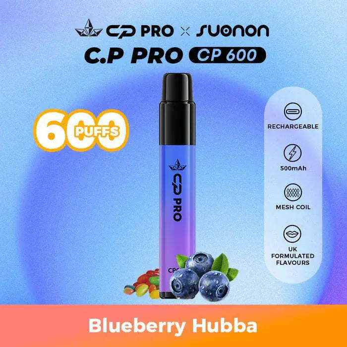 CP Pro CP600 Puffs Prefilled Pod Kit Vape At Door