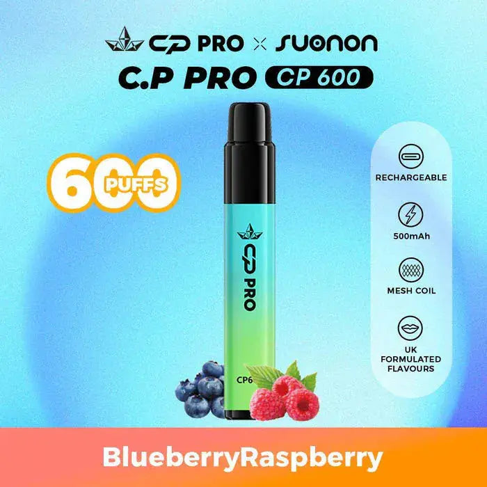 CP Pro CP600 Puffs Prefilled Pod Kit Vape At Door