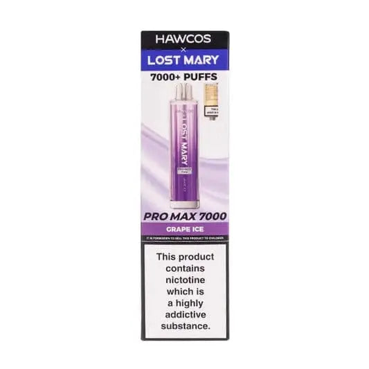 HAWCOS x Lost Mary Pro Max 7000 Puffs Pod Kit Lost Mary
