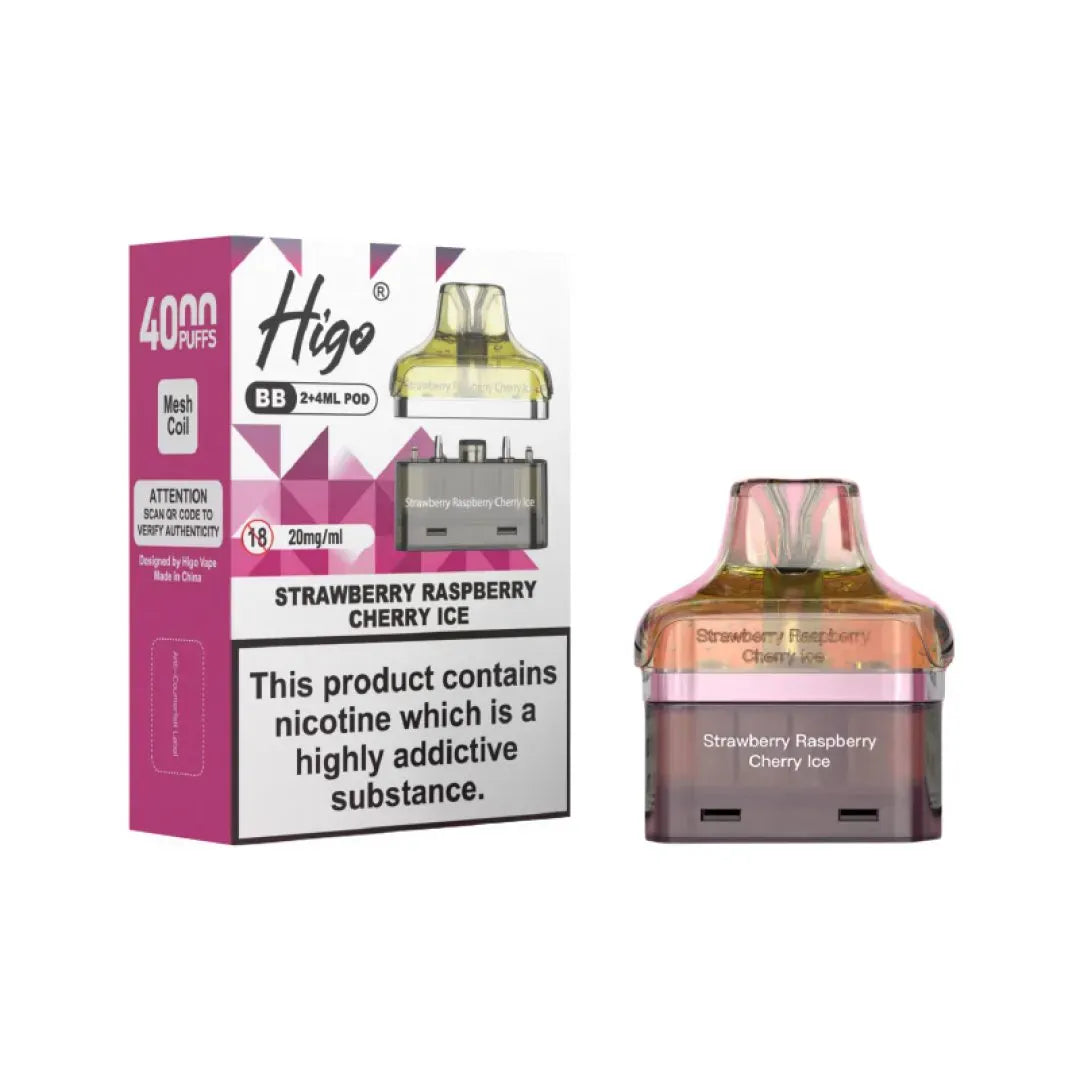 Crystal Higo BB 4000 Replacement Refill Pods