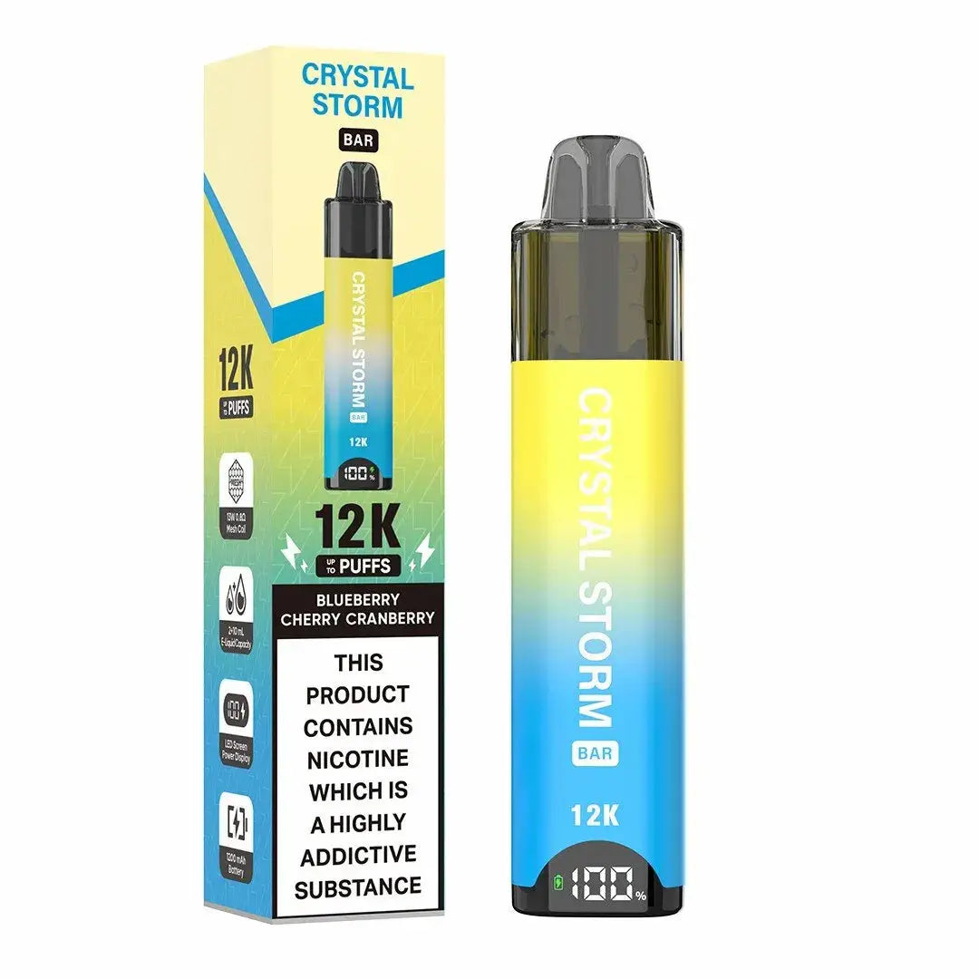 Crystal Storm Bar 12K Puffs Prefilled Pod Kit