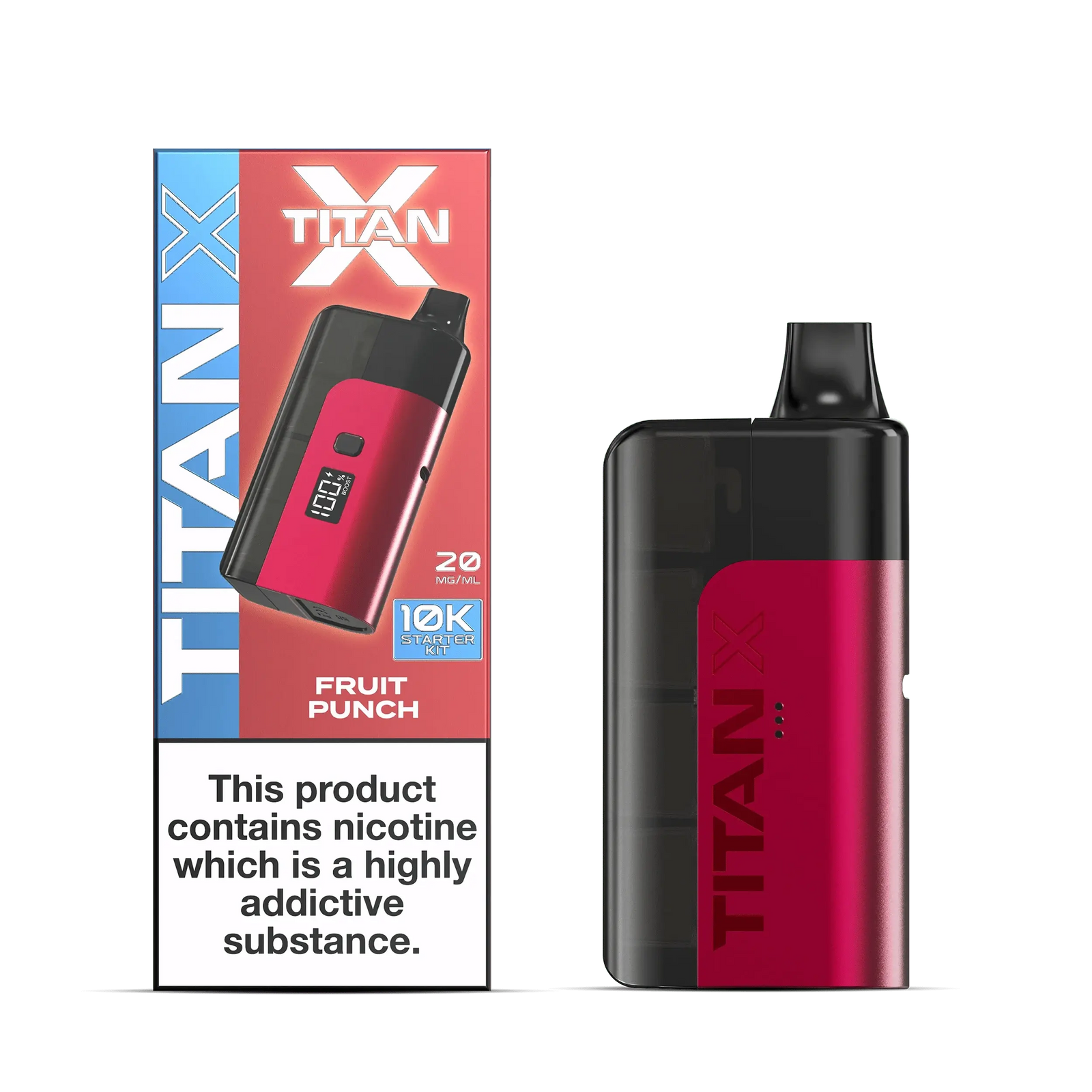 FRUIT PUNCHTitan X 10K Prefilled Pod Kit