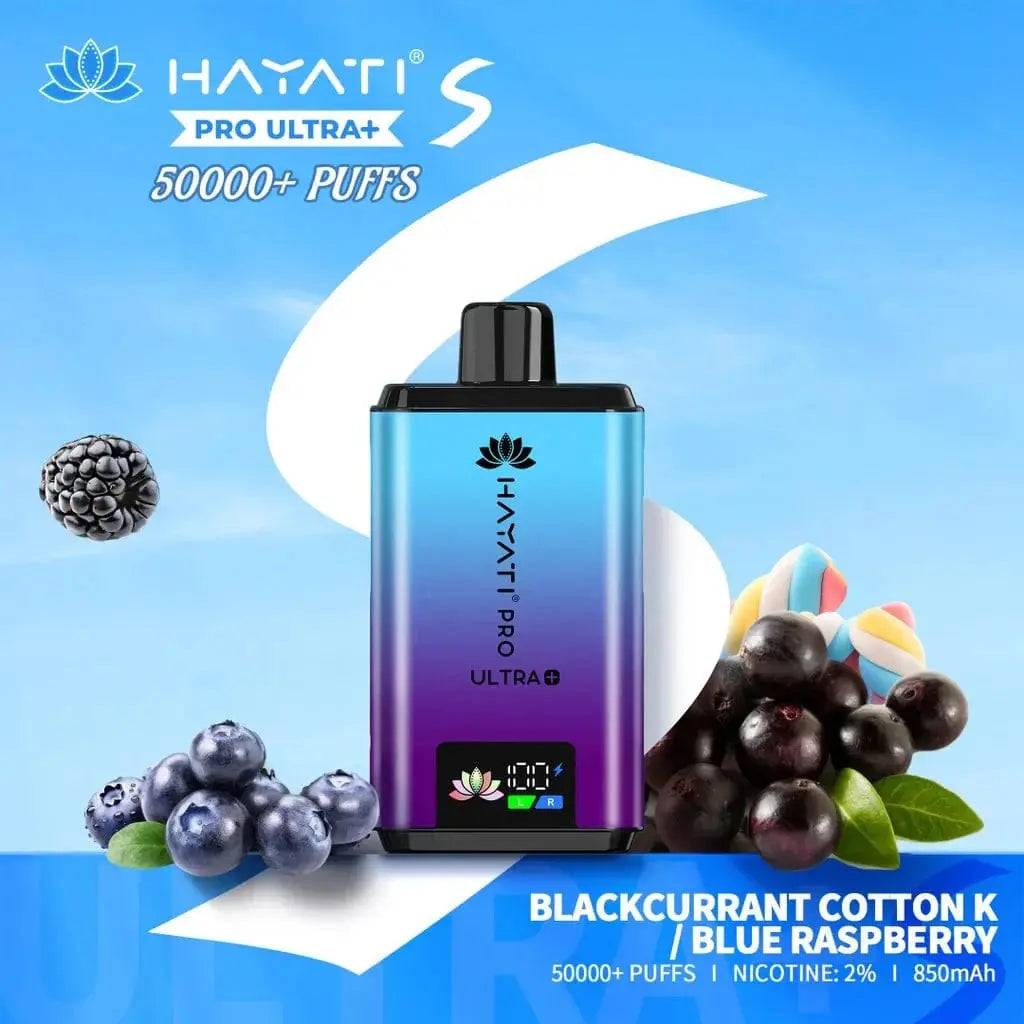 Hayati Pro Ultra Plus S 50000 Puffs Prefilled Vape Kit Vape At Door