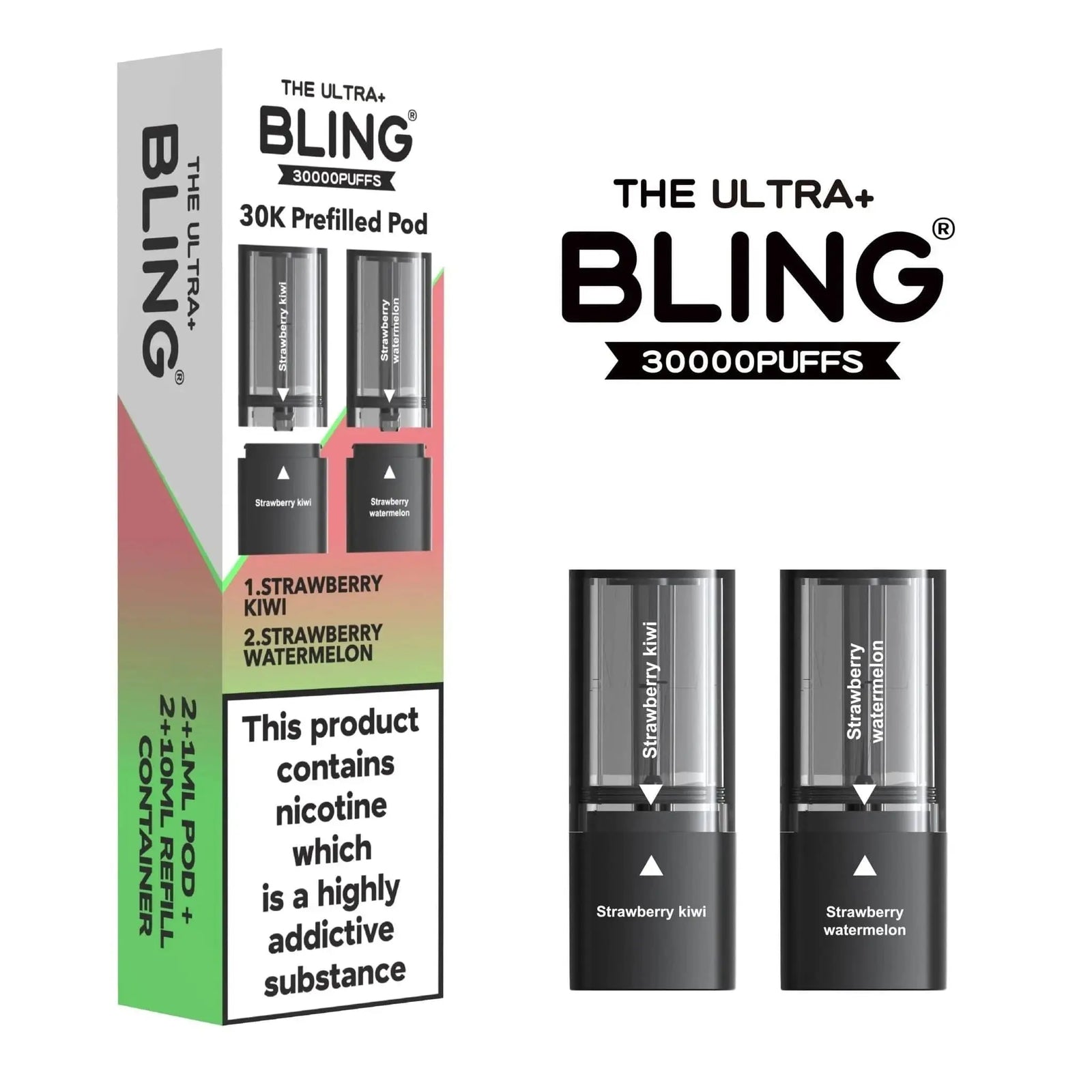 Bling Ultra Plus 30K Pods Box Of 5 Vape At Door