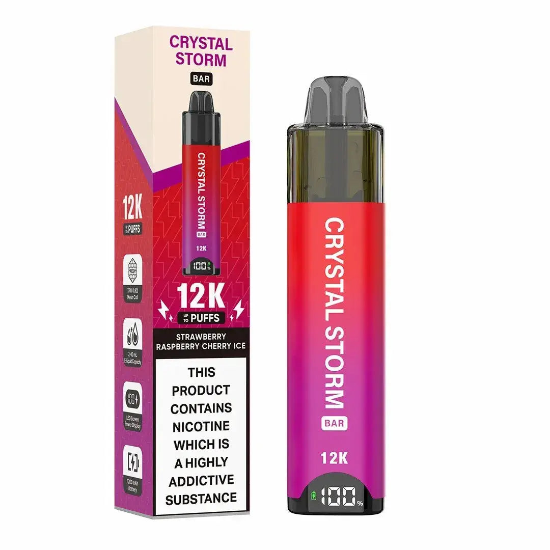 Crystal Storm Bar 12K Puffs Prefilled Pod Kit