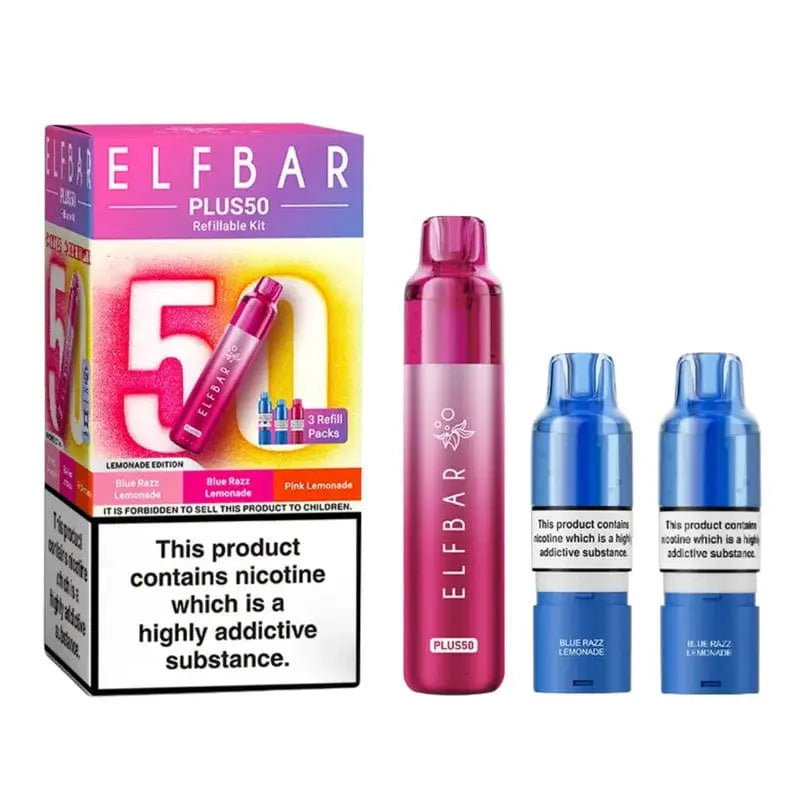 ElfBar Plus50 50k Prefilled Pod Vape Kit Vape At Door