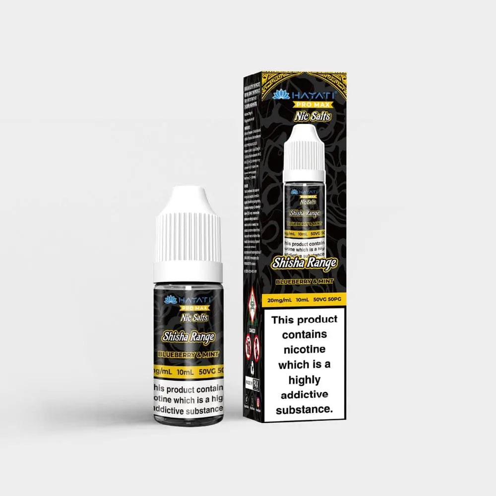 Hayati Pro Max Shisha Nic Salt 10/20 mg Vape At Door