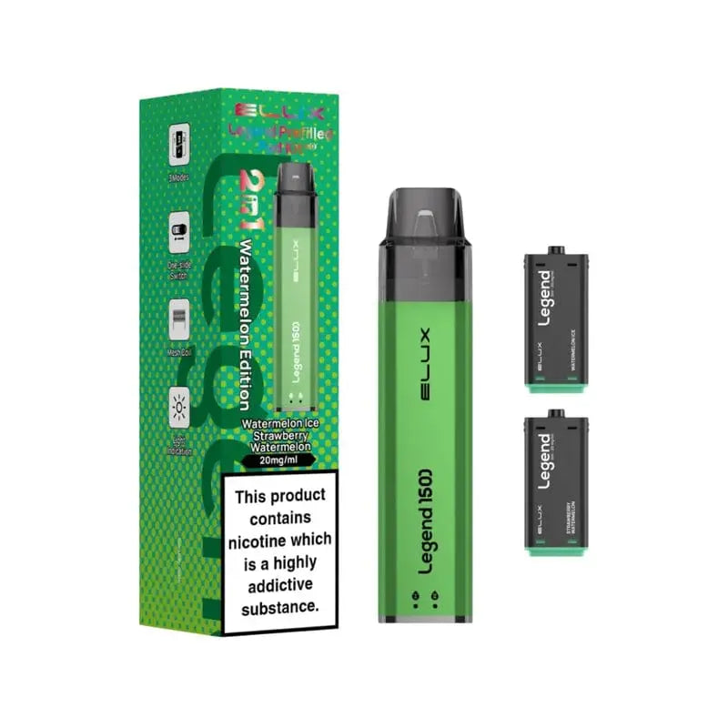 Elux Legend 1500 Puffs 2 in 1 Pod Vape Kit Elux
