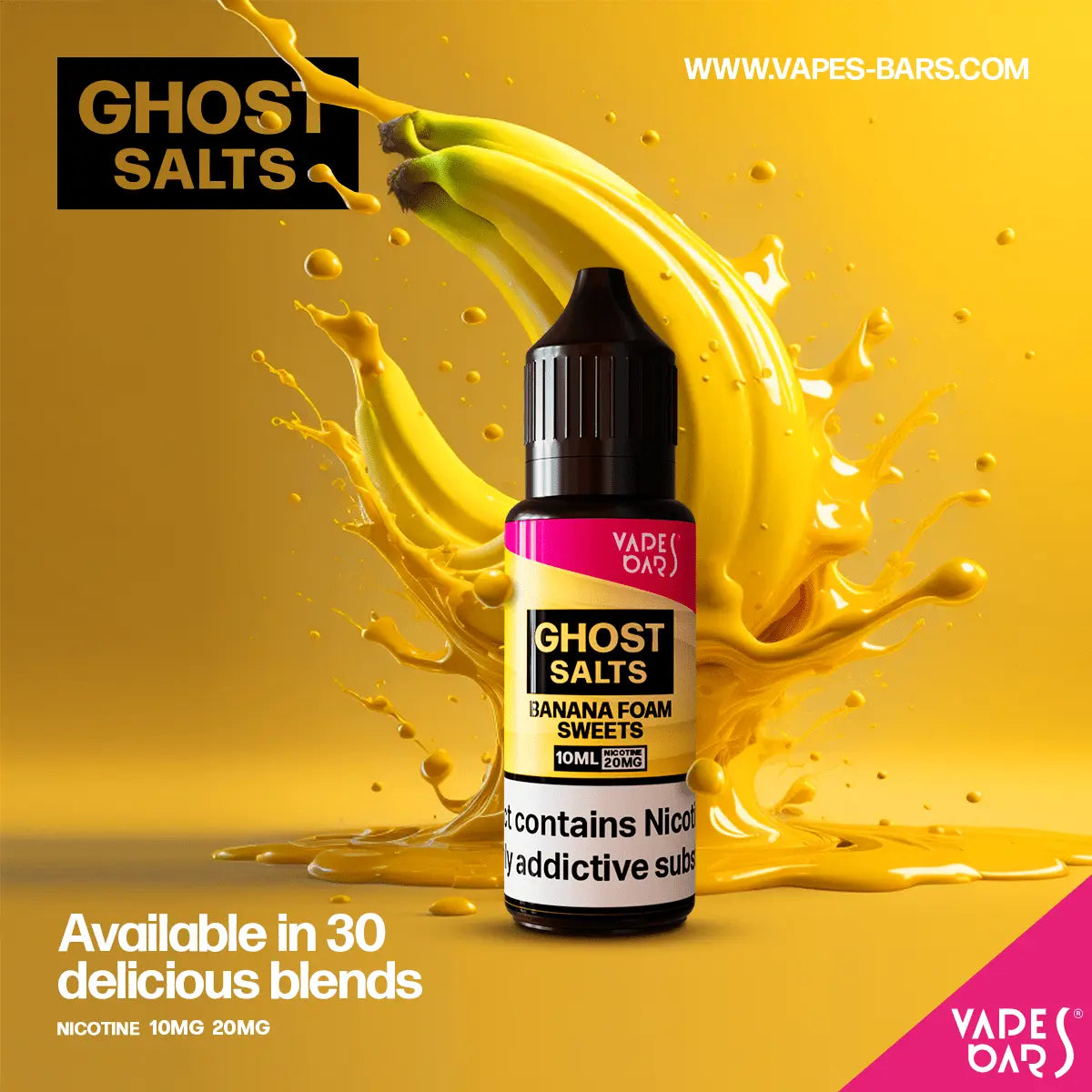 VB Ghost Salts E-Liquid 10 and 20 mg in 10ml VB