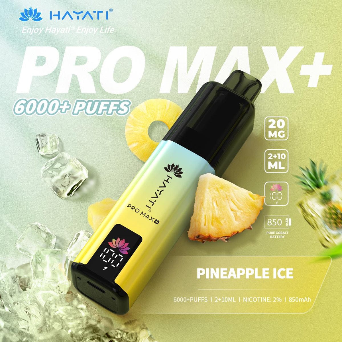 Box of 5 Hayati Pro Max Plus 6000 100% Authentic