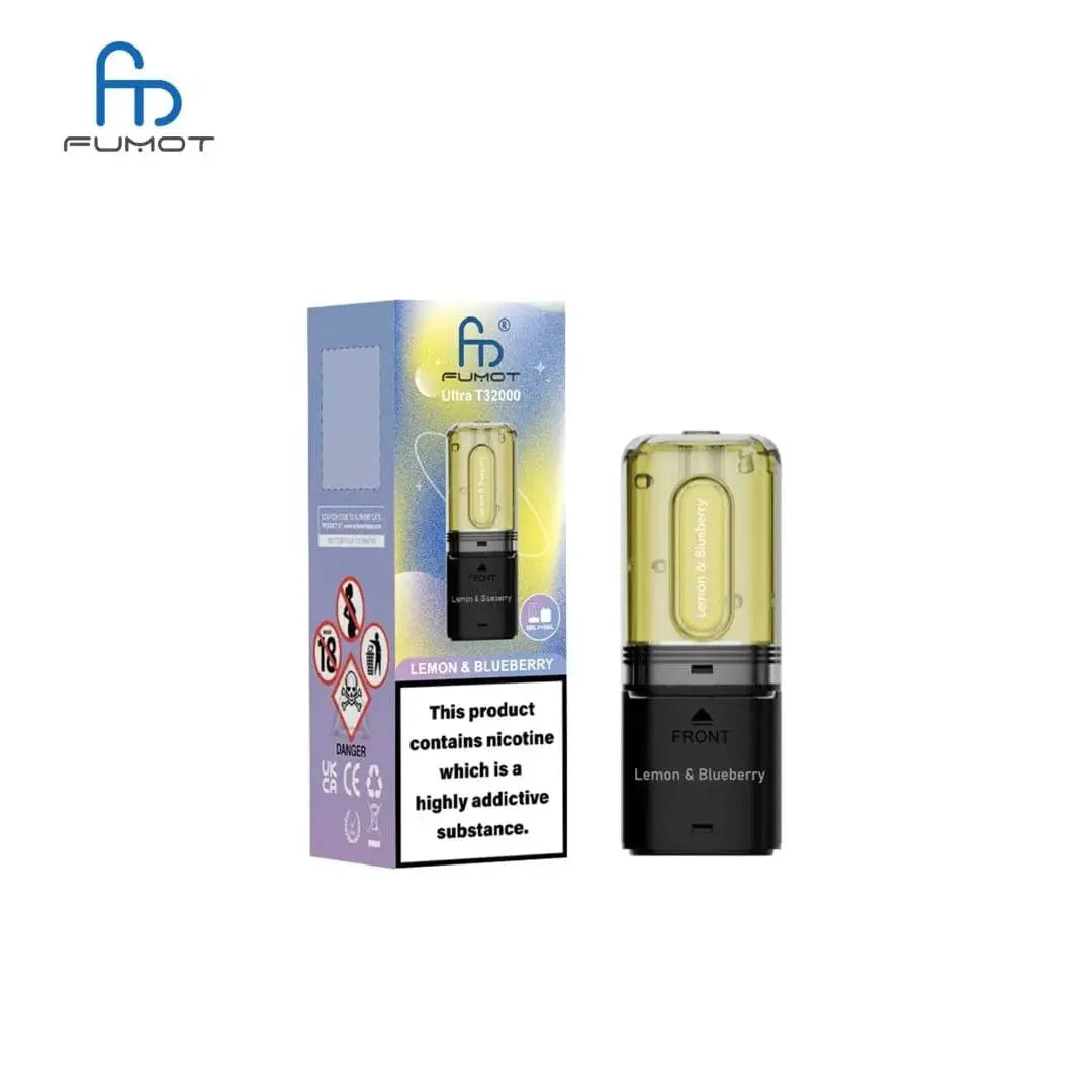 Fumot Ultra t32000 Replacement Pods & Refill Vape At Door