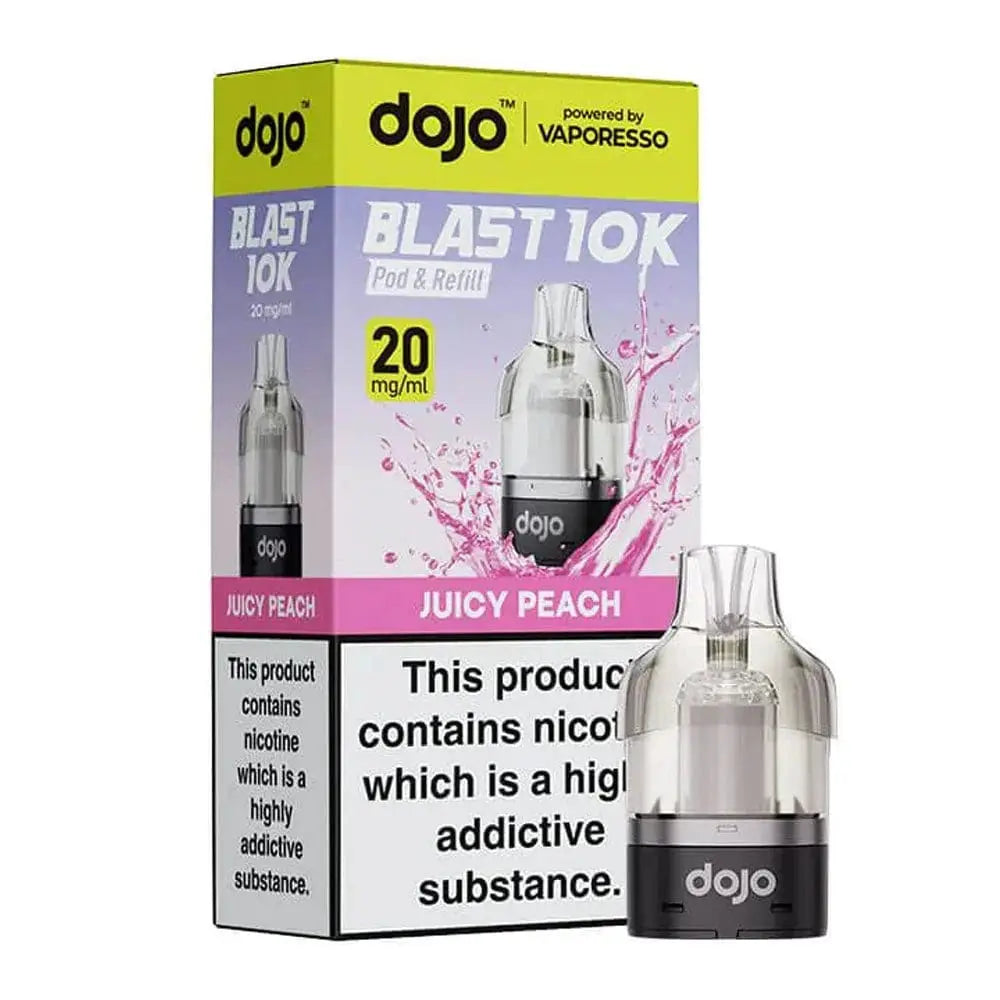 Vaporesso Dojo Blast 10K/30k Prefilled Replacement Pods Vape At Door