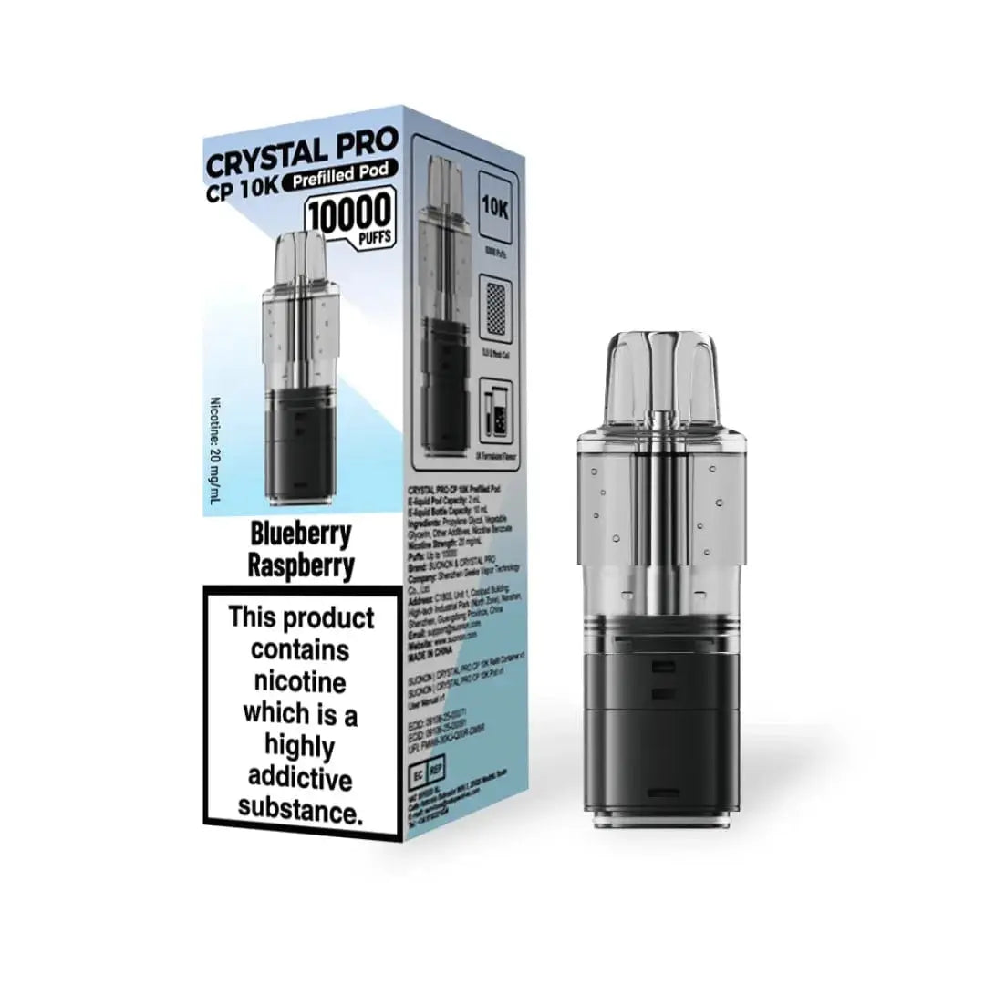 Crystal Pro CP 10K Prefilled Replacement Pods Vape At Door