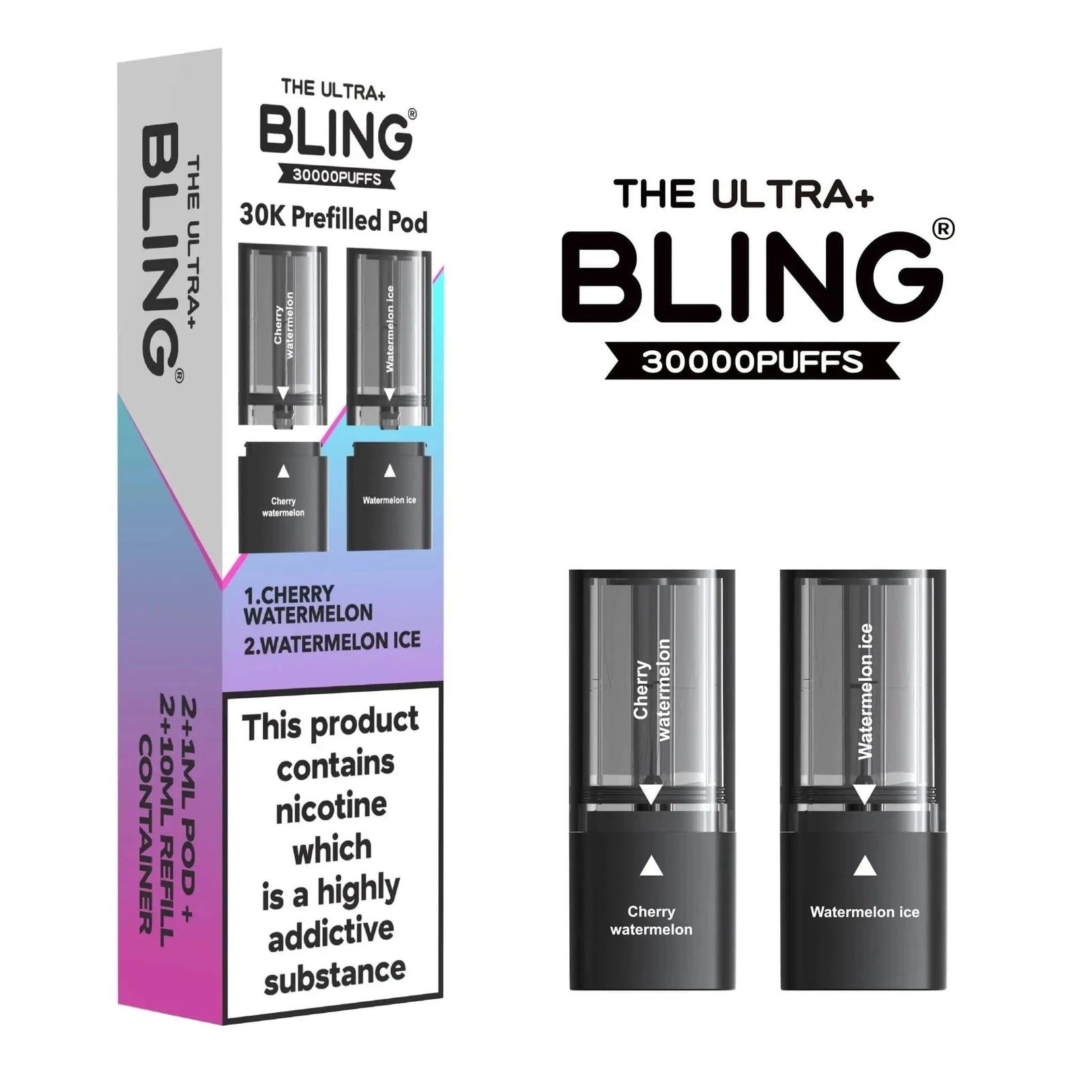 Bling Ultra Plus 30K Pods Box Of 5 Vape At Door