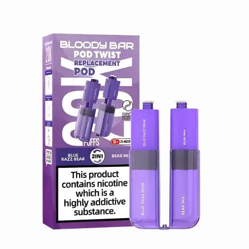 Bloody Bar Ultra Pod Twist Replacement Pods Vape At Door