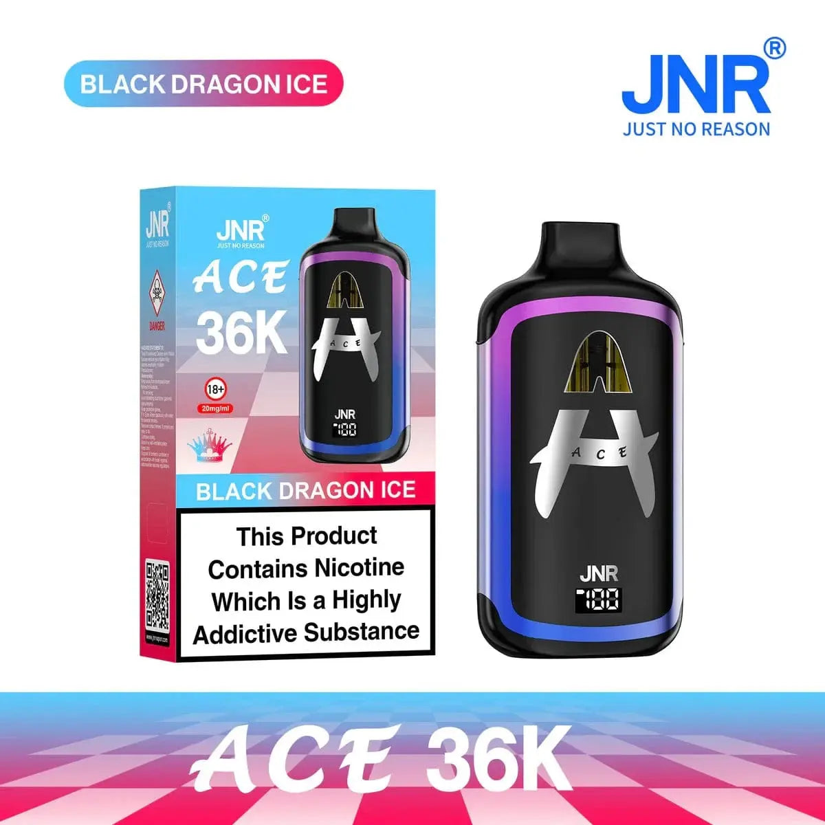 JNR Ace 36k Prefilled Pod Vape Kit Vape At Door