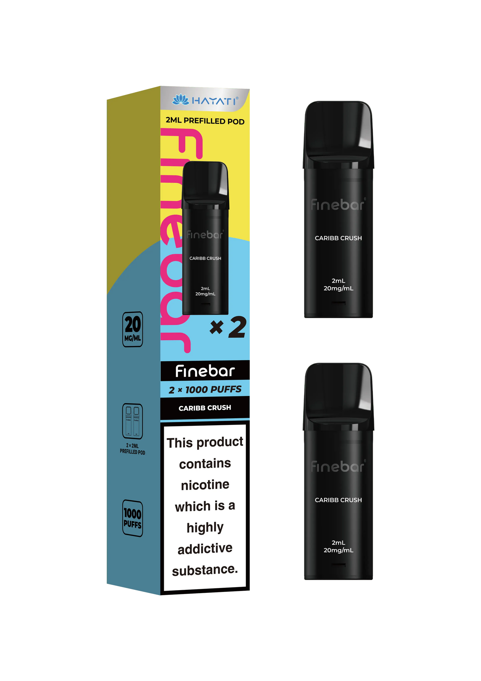 Hayati Finebar Prefilled Pods | Refill Pods for Finebar Hayati