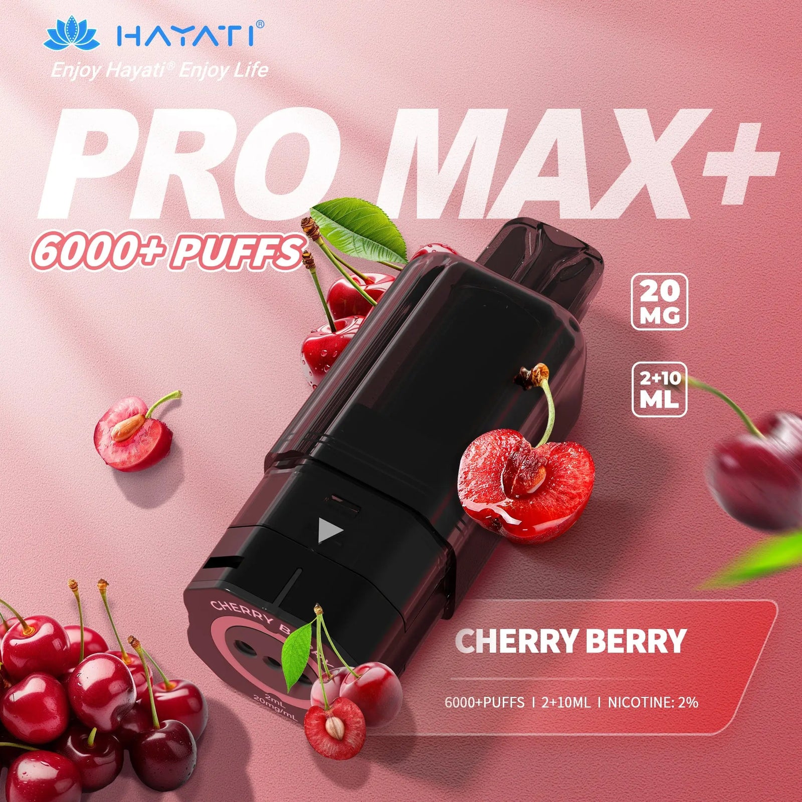 Hayati Pro Max Plus 6000 Replacement Prefilled Pods Vape At Door