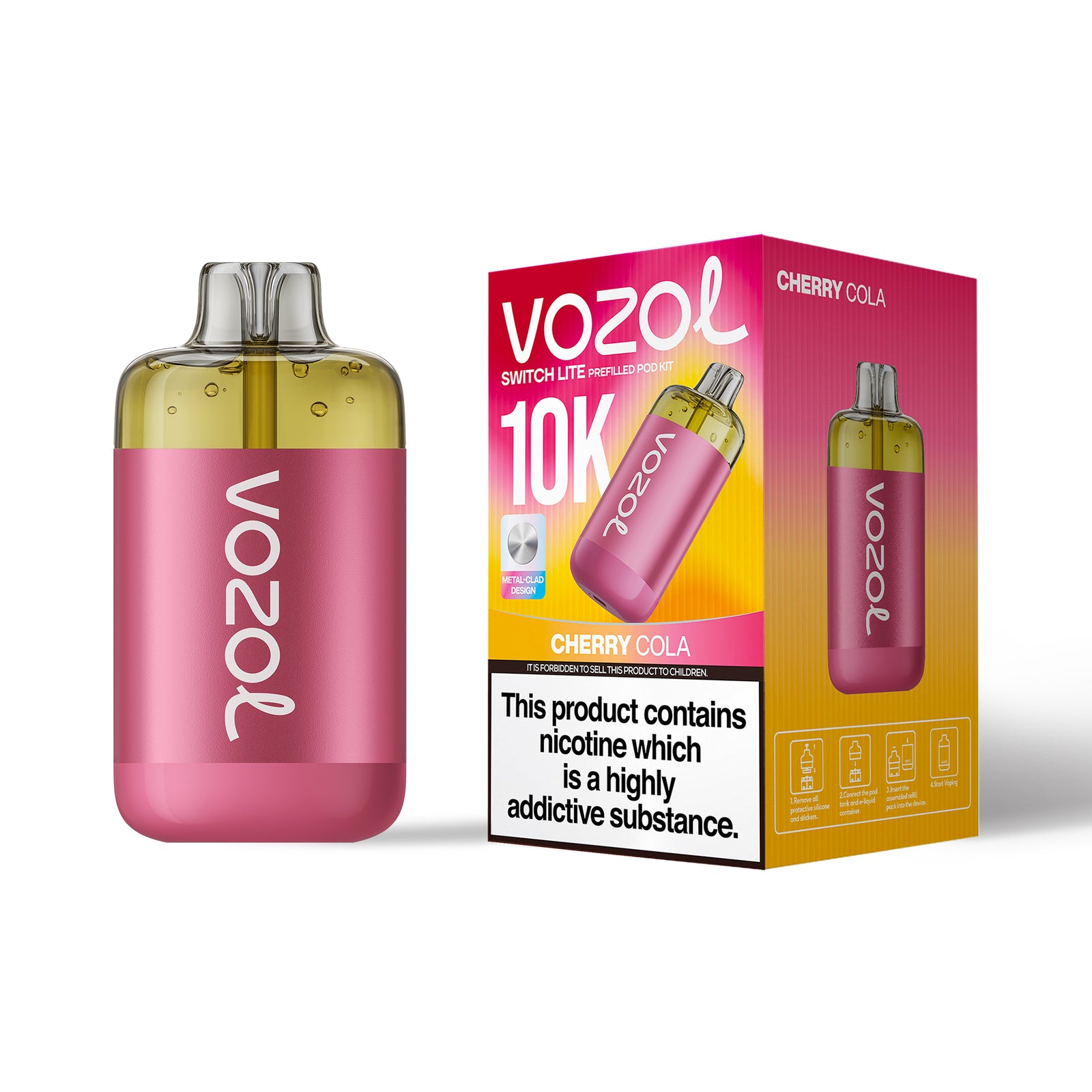 VOZOL Switch Lite 10,000 Puffs Prefilled Pod Kit