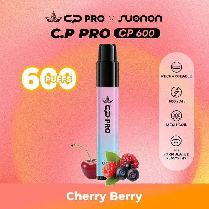 CP Pro CP600 Puffs Prefilled Pod Kit Vape At Door