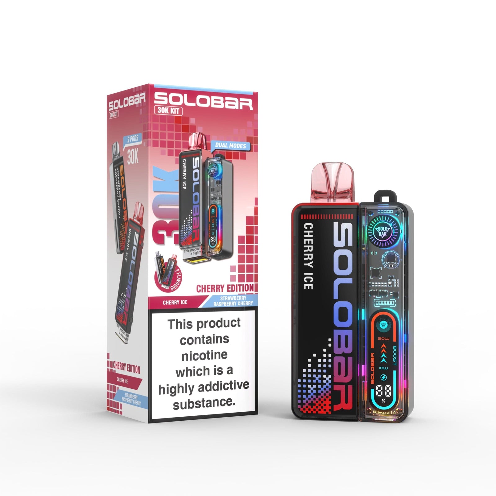 Solobar Boost 30K Prefilled Pod Vape Kit