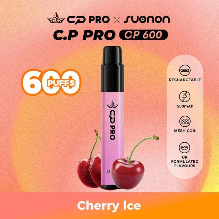 CP Pro CP600 Puffs Prefilled Pod Kit Vape At Door