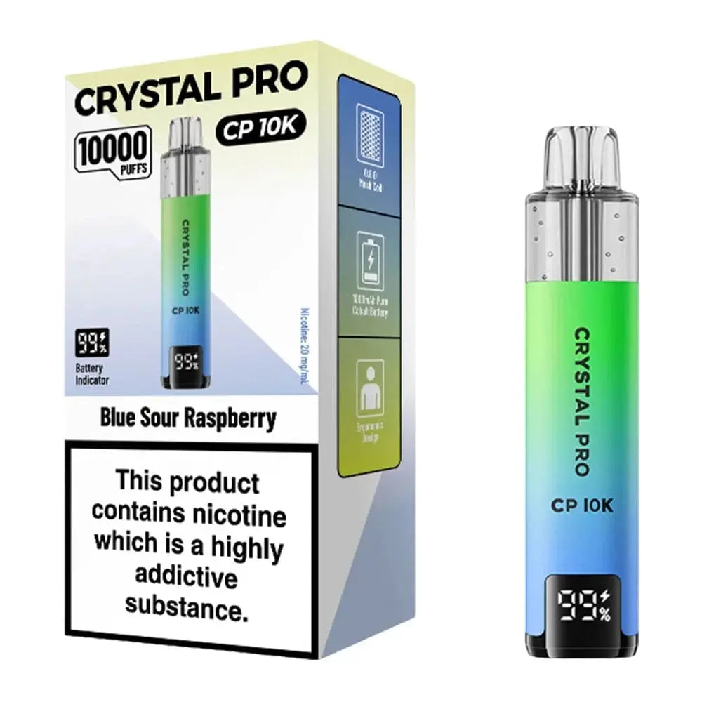 Crystal Pro CP 10K Puffs Prefilled Pod Kit by Suonon Vape At Door