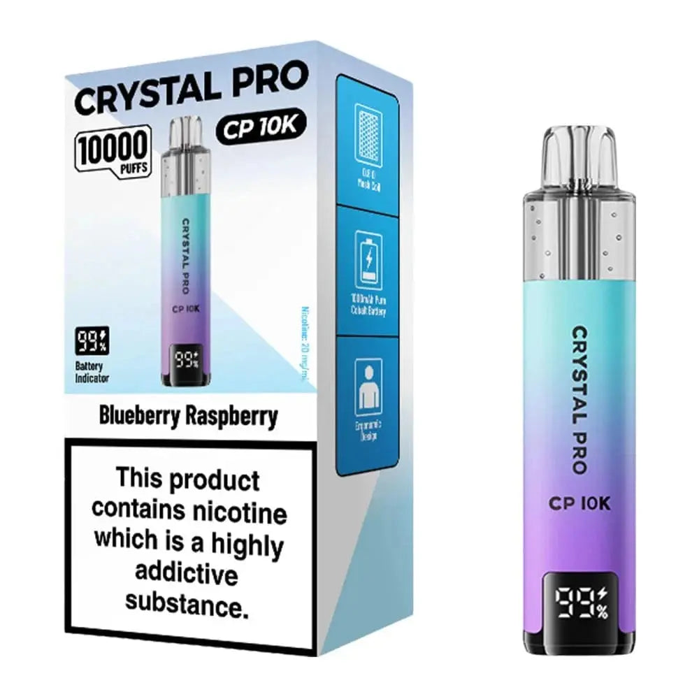 Crystal Pro CP 10K Puffs Prefilled Pod Kit by Suonon Vape At Door