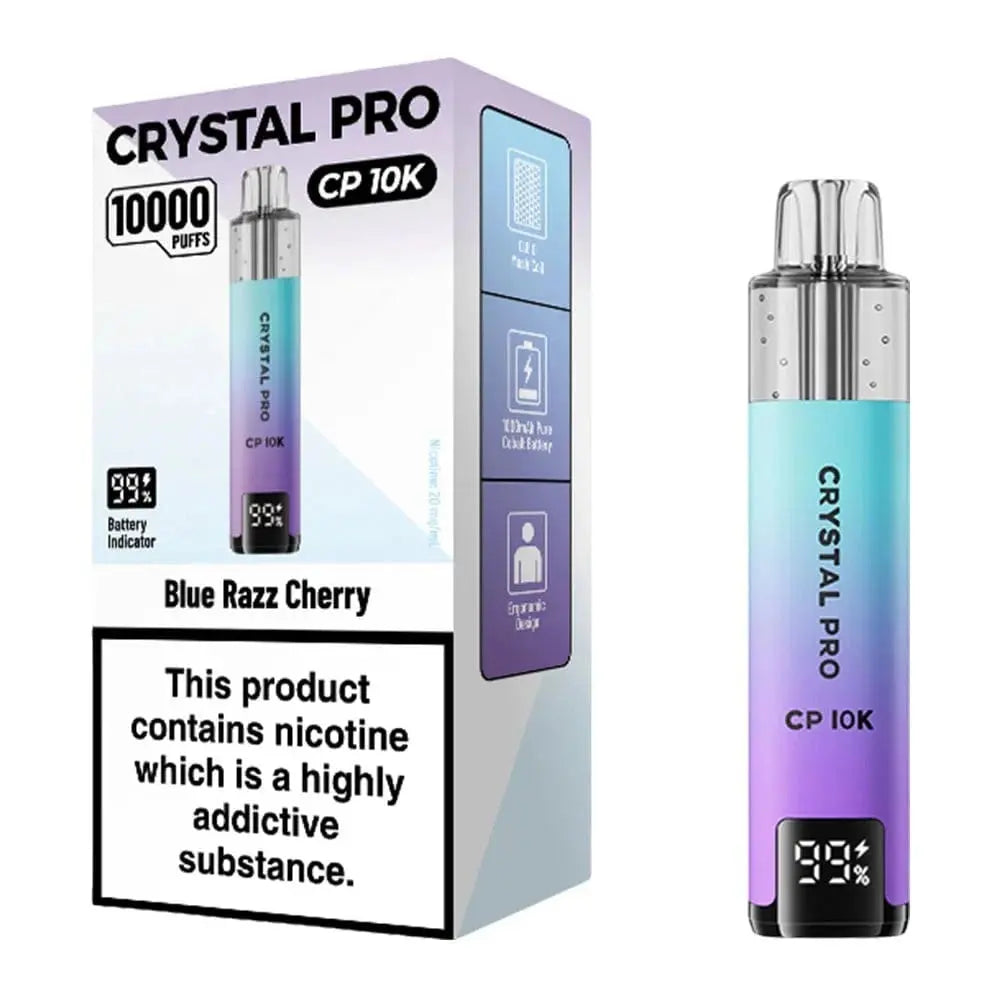 Crystal Pro CP 10K Puffs Prefilled Pod Kit by Suonon Vape At Door