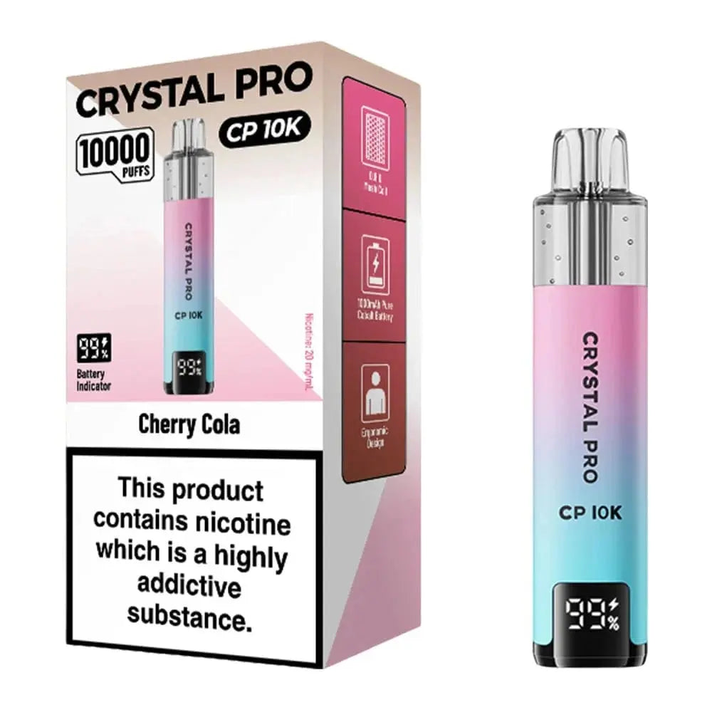 Crystal Pro CP 10K Puffs Prefilled Pod Kit by Suonon Vape At Door