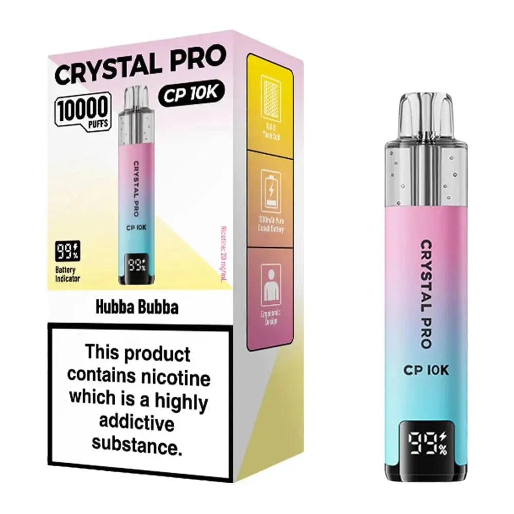 Crystal Pro CP 10K Puffs Prefilled Pod Kit by Suonon Vape At Door