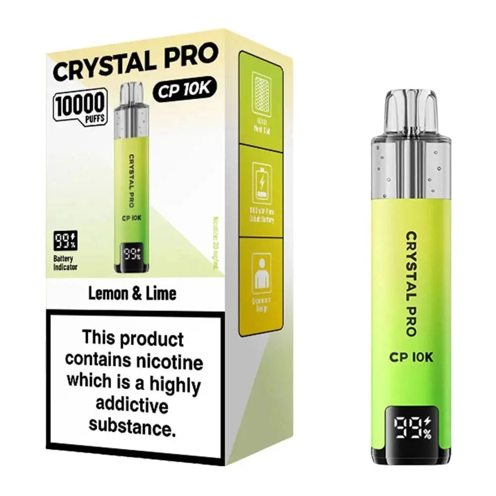 Crystal Pro CP 10K Puffs Prefilled Pod Kit by Suonon Vape At Door