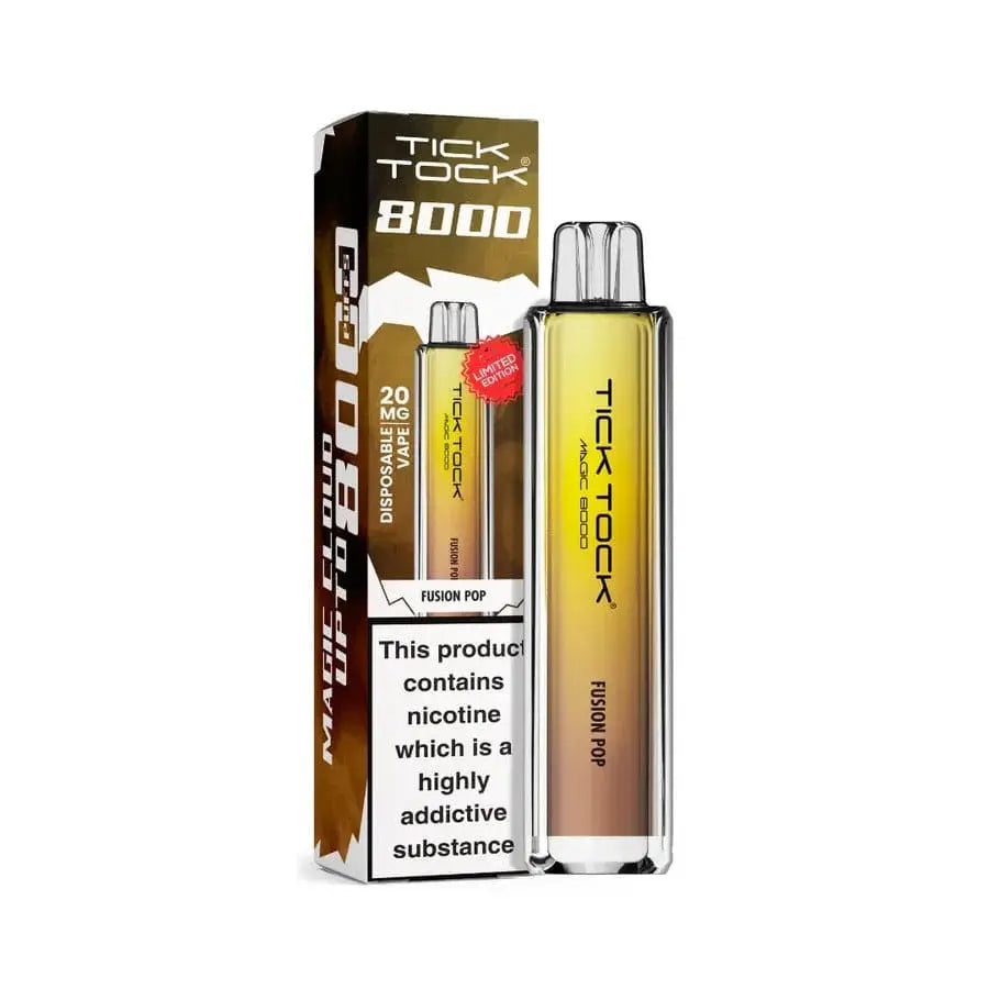 FUSION POP Tick Tock Magic 8000 Puffs