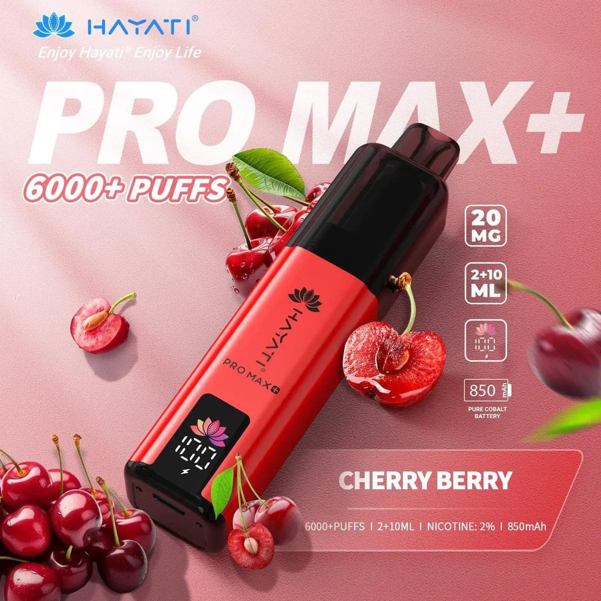 Box of 5 Hayati Pro Max Plus 6000 100% Authentic Vape At Door