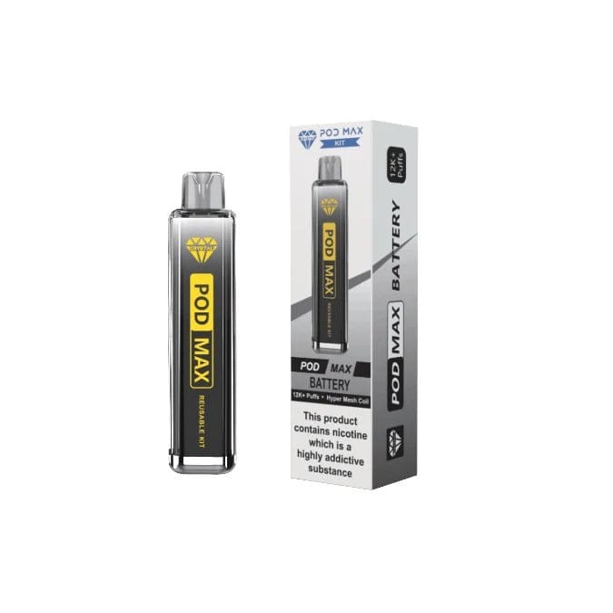 Crystal Pod Max 12k Reusable Pod Vape Kit