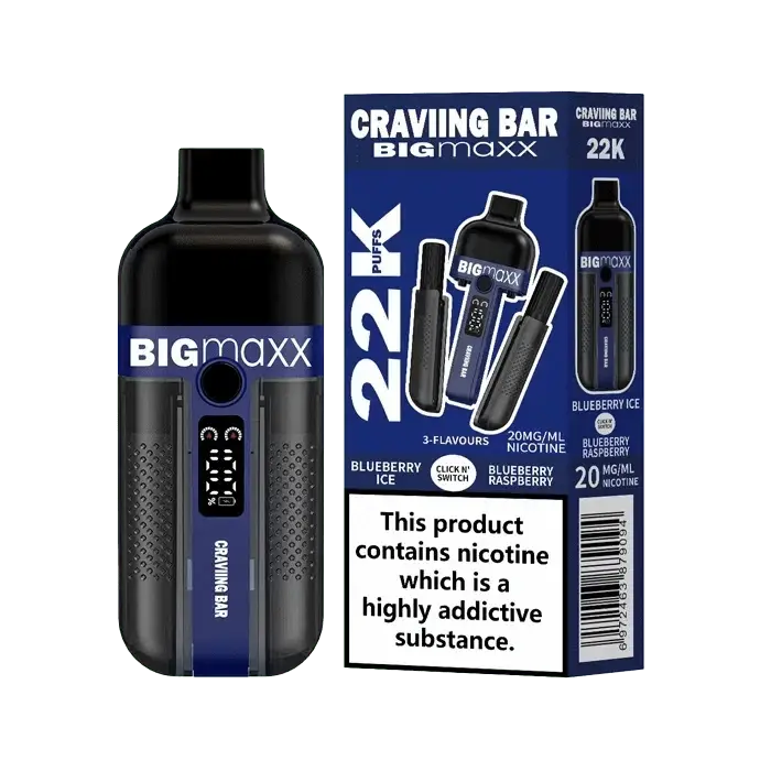 Craving Bar Big Maxx 22k Prefilled Pod Vape Kit Vape At Door