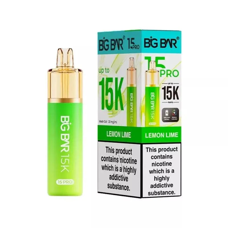 Big Bar Pro 15000 Prefilled Pod Kit Vape At Door