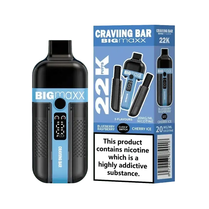 Craving Bar Big Maxx 22k Prefilled Pod Vape Kit Vape At Door