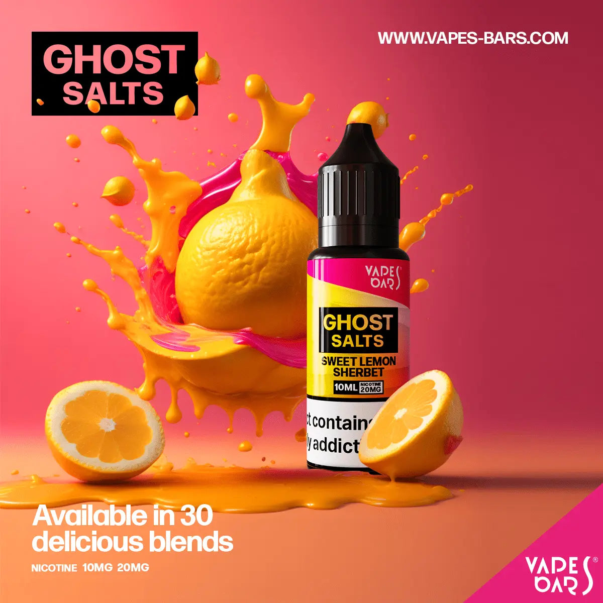 VB Ghost Salts E-Liquid 10 and 20 mg in 10ml VB