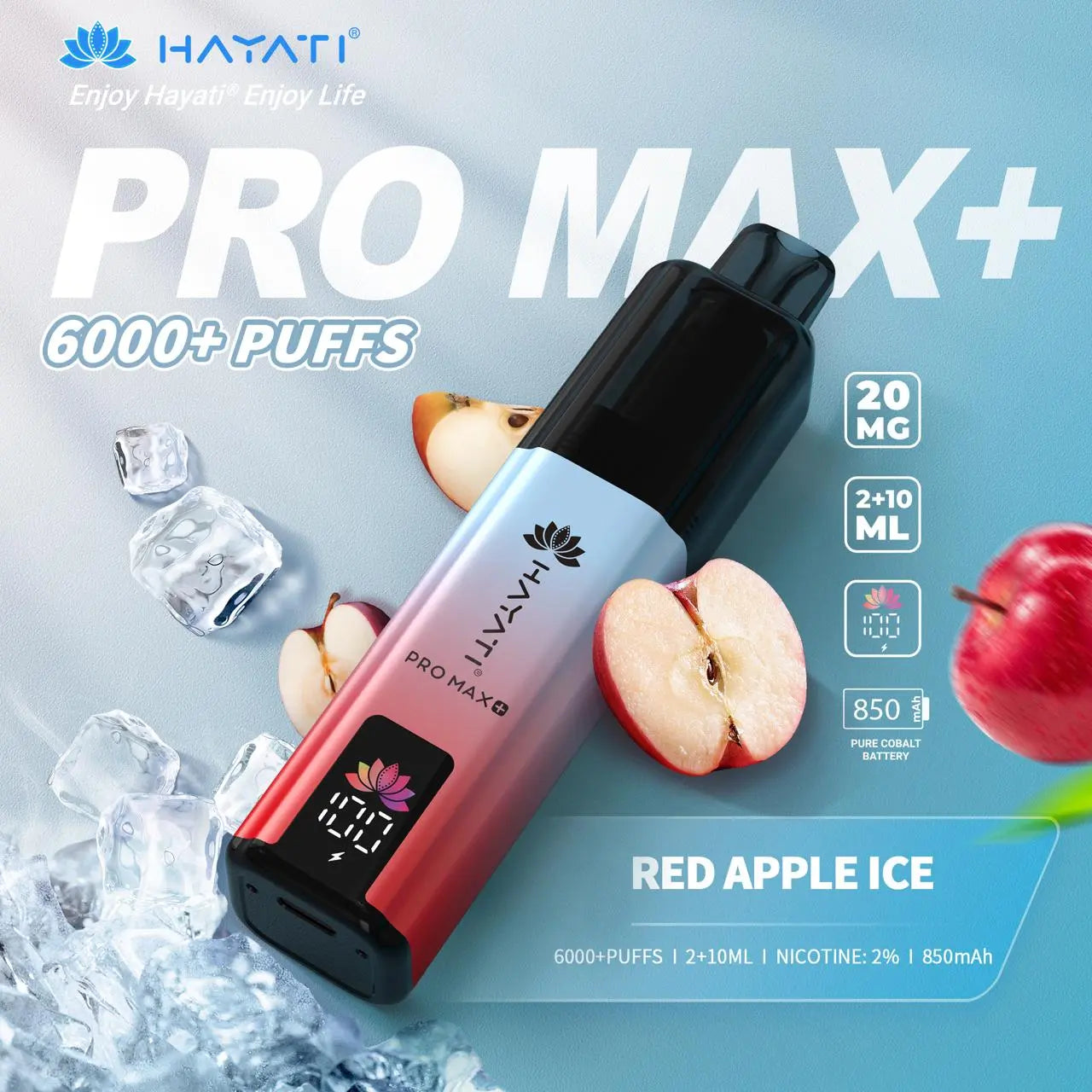 Box of 5 Hayati Pro Max Plus 6000 100% Authentic Vape At Door