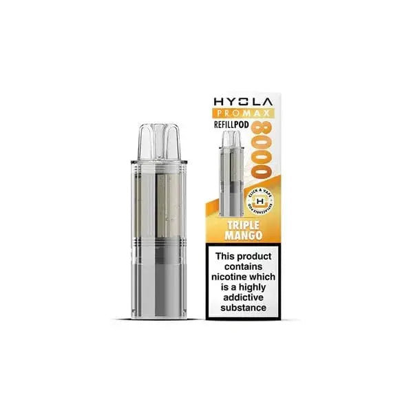 Hyola Pro Max 8000 Refill Pods Vape At Door