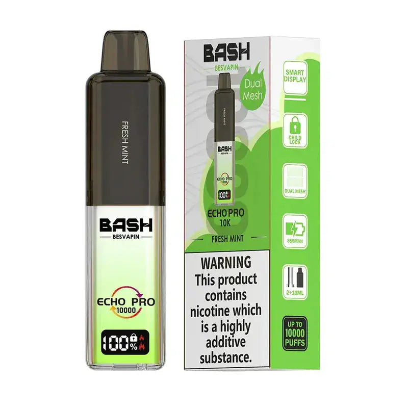 Bash Echo Pro 10k Prefilled Pod Kit Vape At Door