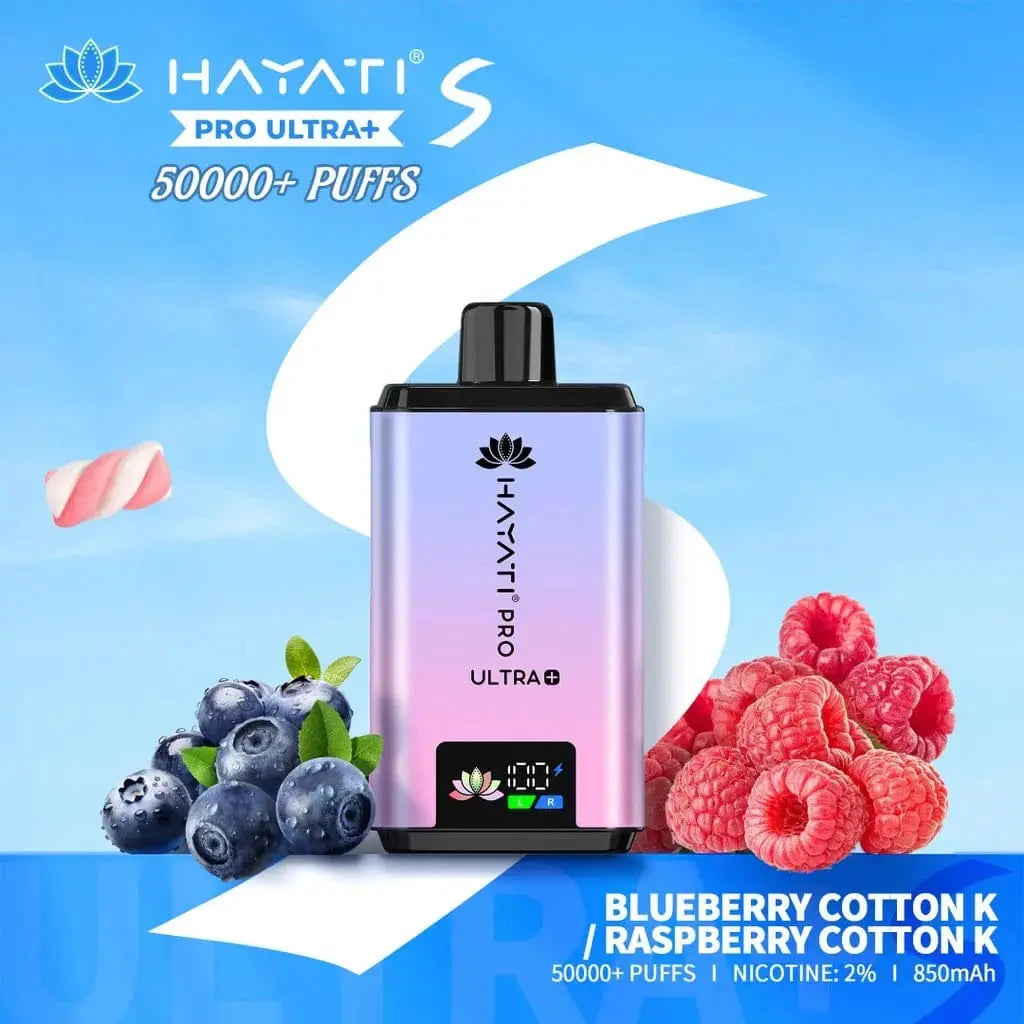 Hayati Pro Ultra Plus S 50000 Puffs Prefilled Vape Kit Vape At Door