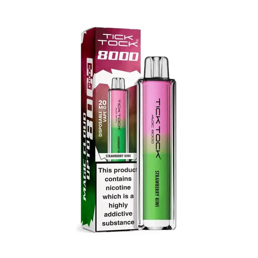 STRAWERRY KIWI Tick Tock Magic 8000 Puffs