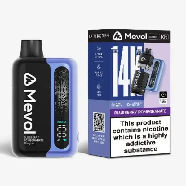BLUEBERRY POMEGRANATE Vaplay VP10000 Prefilled Pod Vape Kit