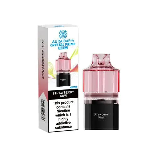 Crystal Prime Aura bar 10k Replacement Prefilled Pods Vape At Door