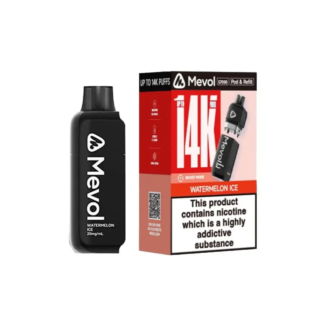 Mevol S7000 Replacement Prefilled Pods Vape At Door