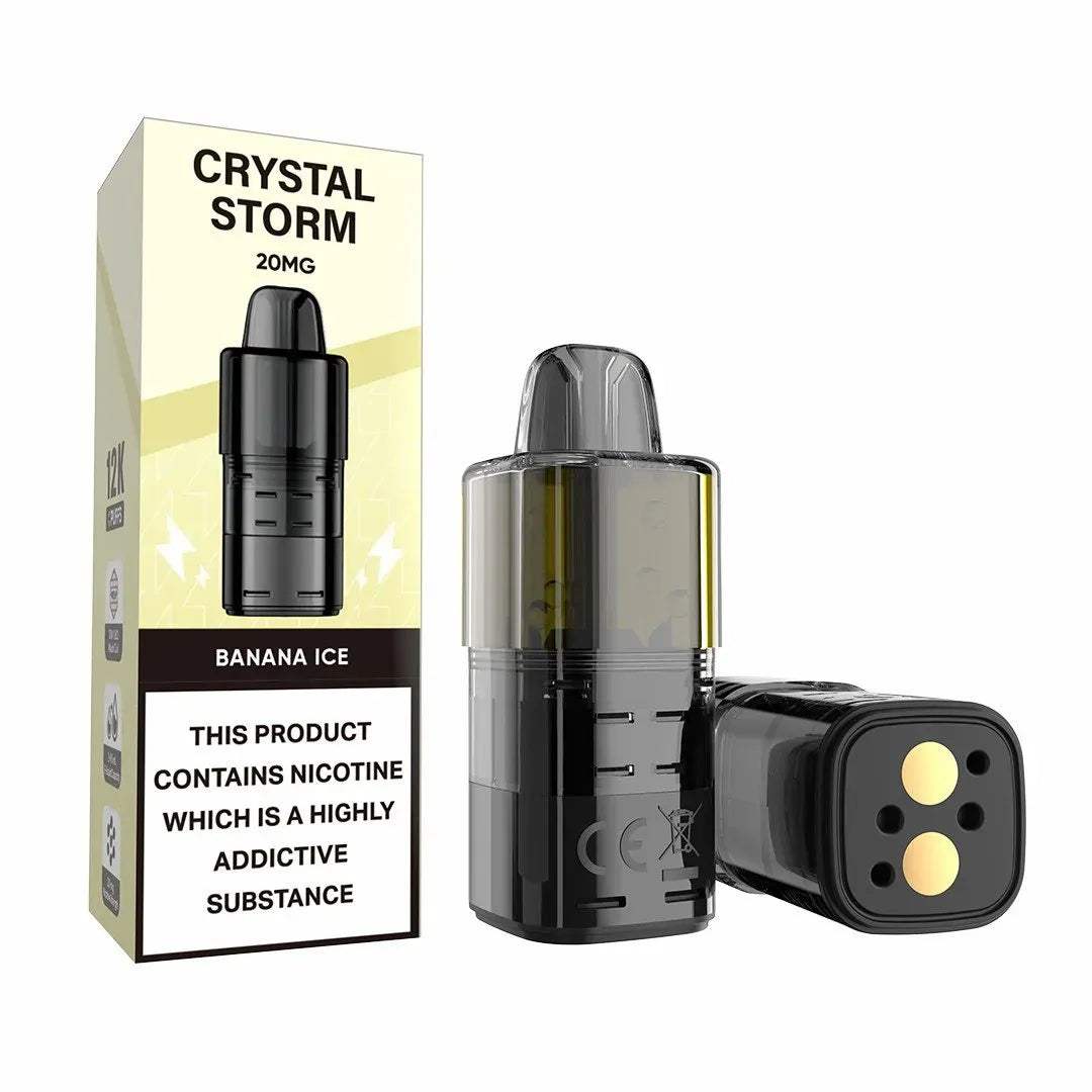Crystal Storm 12K Puffs Prefilled Replacement Pods