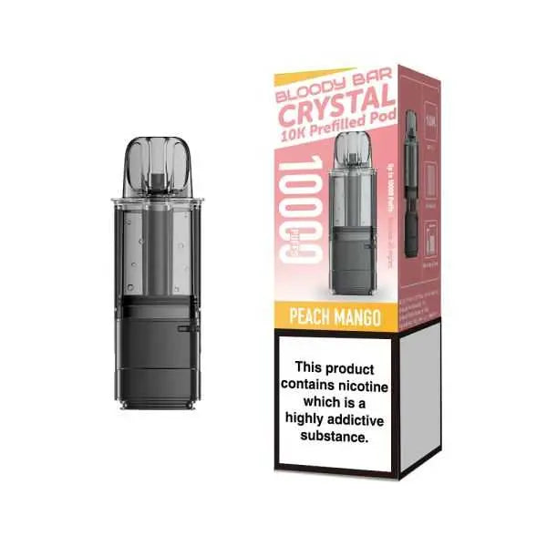 Bloody Bar Crystal 10k Replacement Prefilled Pods Vape At Door