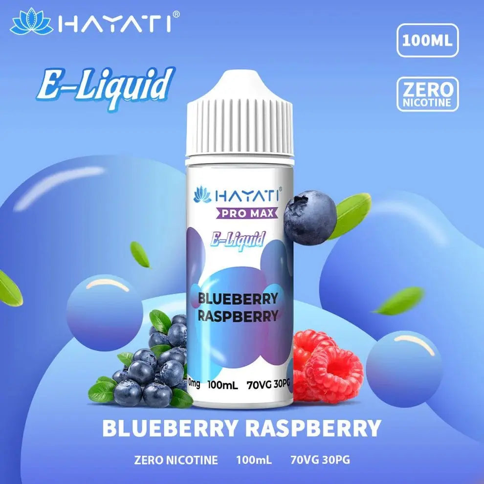Hayati Pro Max 100ml Shortfill E-Liquid 0mg Vape At Door